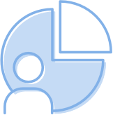 target user graph icon